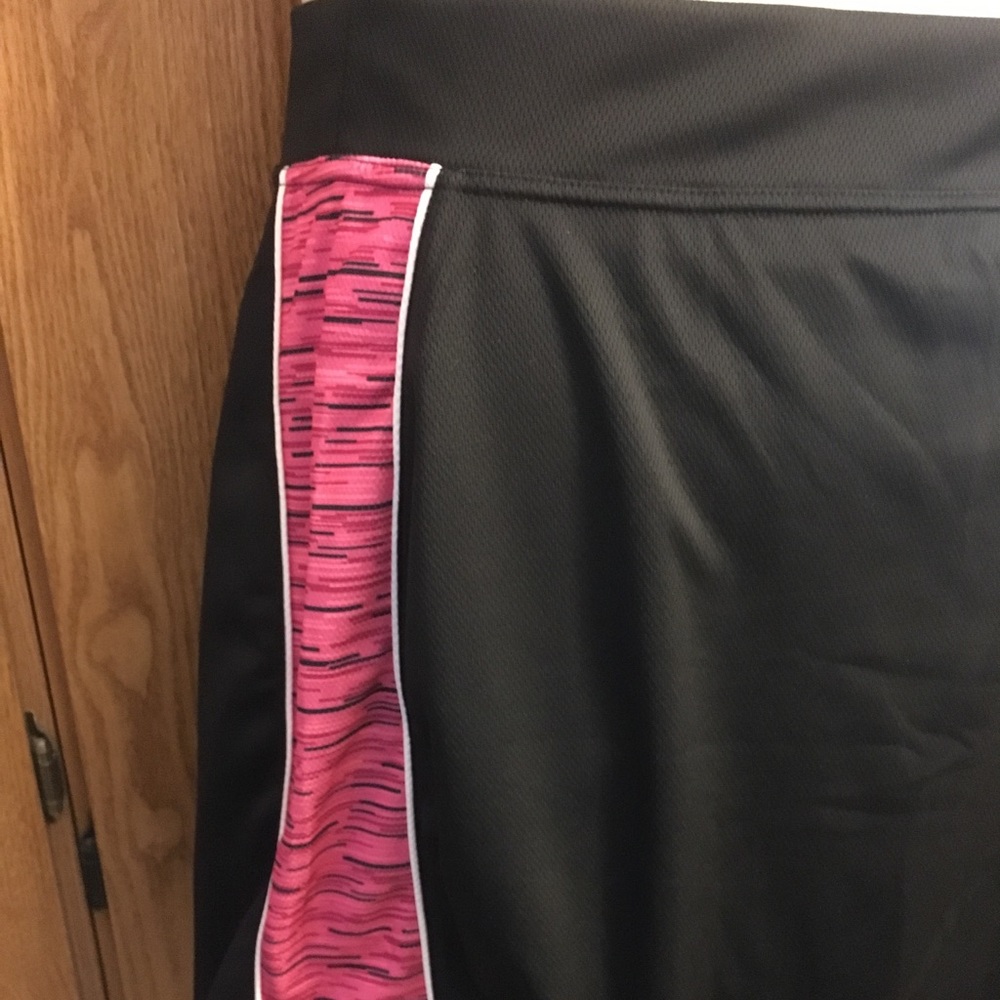 Activewear skirt with shorts under
